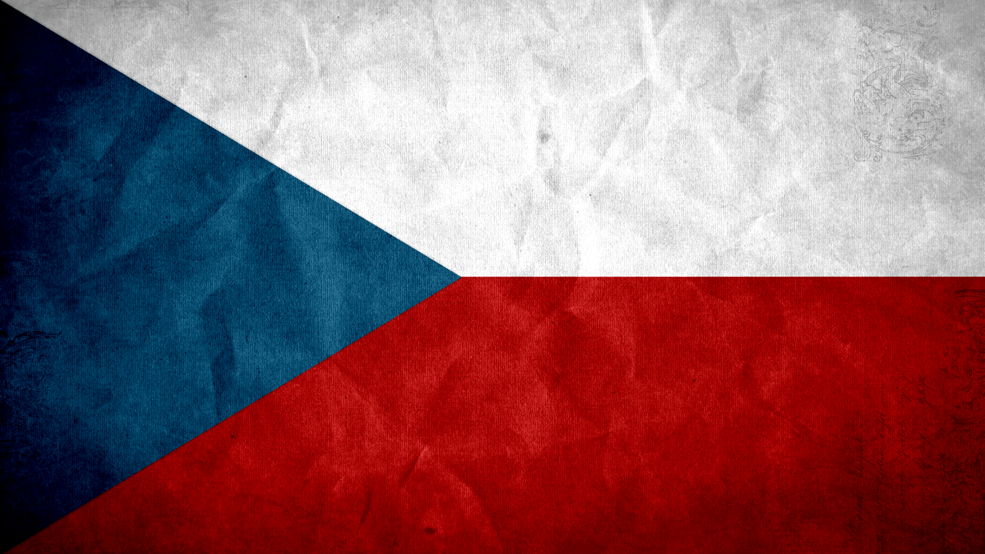 Czech flag background
